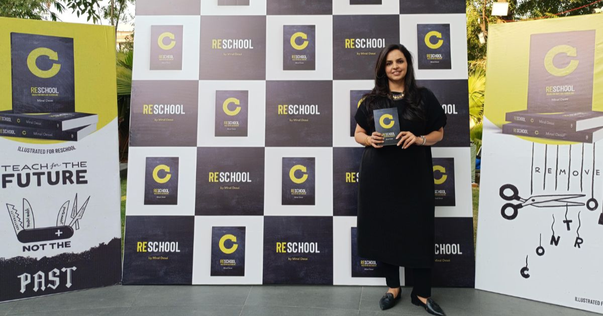 Educationist Minal Desai’s debut book Reschool launched